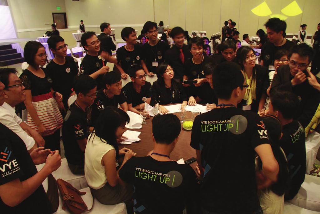 VYE Light Up Bootcamp 2011 has completely changed my perception of entrepreneurship.