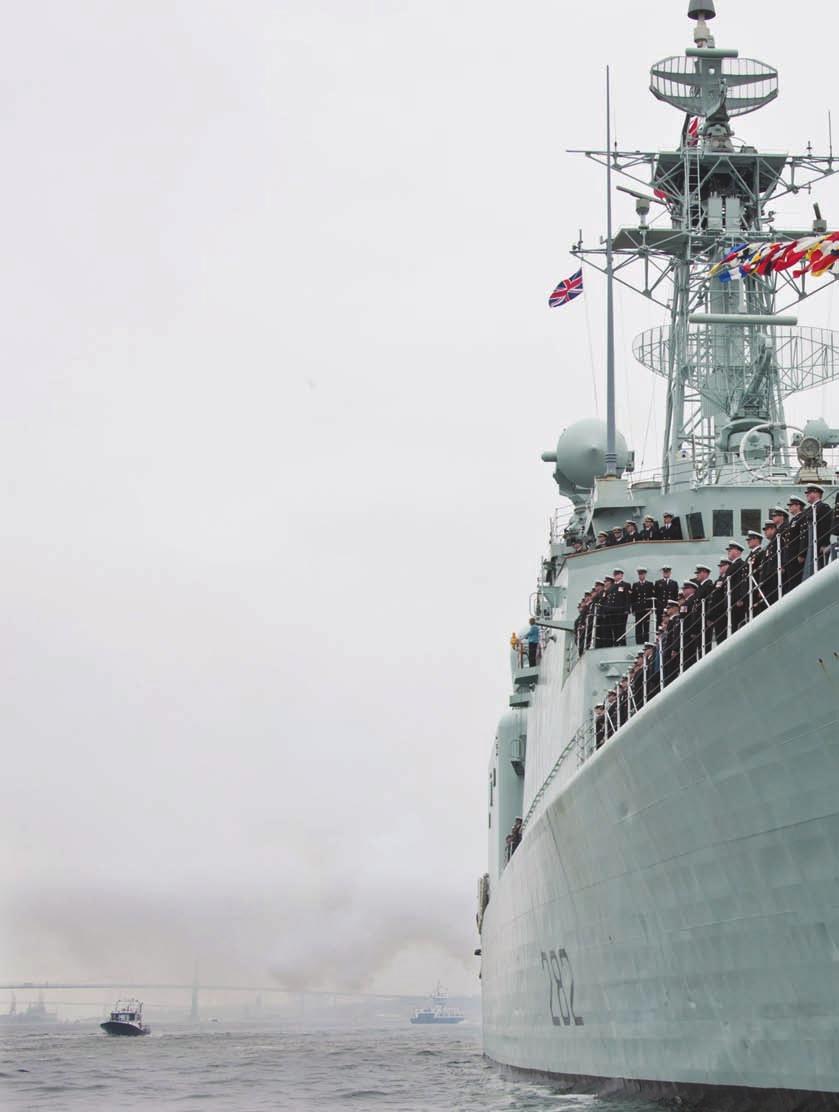 Personal Journalism navy in the A FIRST-HAND ACCOUNT OF LIFE AT SEA WITH THE PEOPLE WHO PROTECT CANADA S MARINE SOVEREIGNTY By Martin Connelly Day 1 Tuesday, September 14th, 17:00, Halifax Harbour