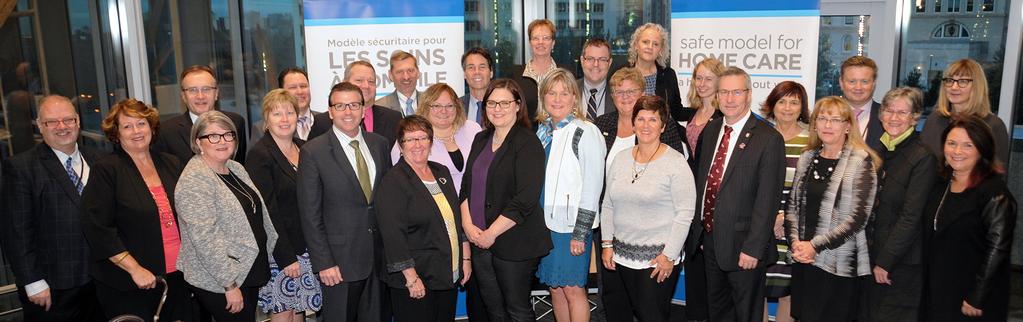 PAGE TWO Meeting with provincial and territorial health ministers to enhance home care safety In October, the CFNU welcomed health ministers and deputy health ministers from all 13 provinces and