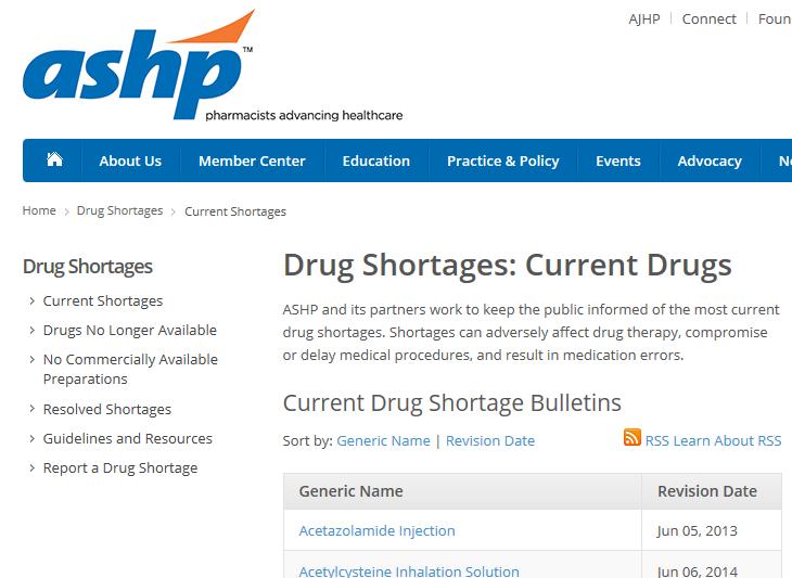ASHP vs FDA www.ashp.