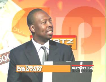 Sagbamah with our CEO on the much acclaimed Sports