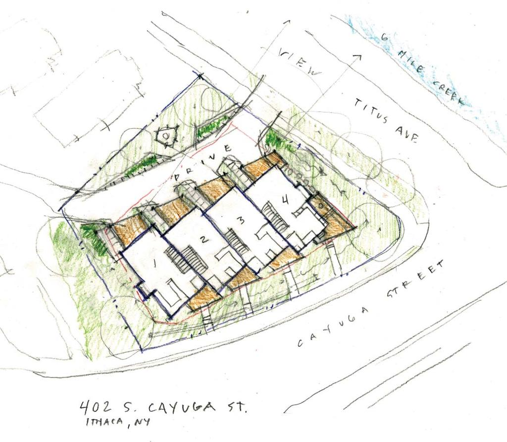 402 Cayuga Street Ithaca, NY Plan
