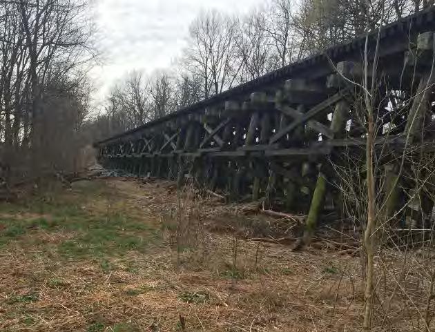 Fort Campbell, KY Trestle Bridge (Railroad Bridge 49) As of 2/14/2018 FY 2018 Activities: Develop a full design and advertise the RFP in Aug 2018. FY19 Planned Activities: Replace the Trestle Bridge.