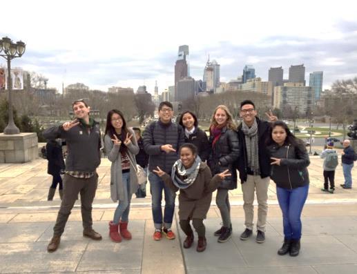 tour of Philadelphia. The tour includes landmarks, museums, as well as popular restaurants and hang-outs around Philly!