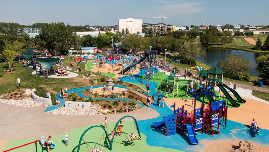 Ensuring facilities and activities are available, accessible and used by residents RE/MAX Spray Park and Playground Park Ensuring facilities and activities are available, accessible and used by