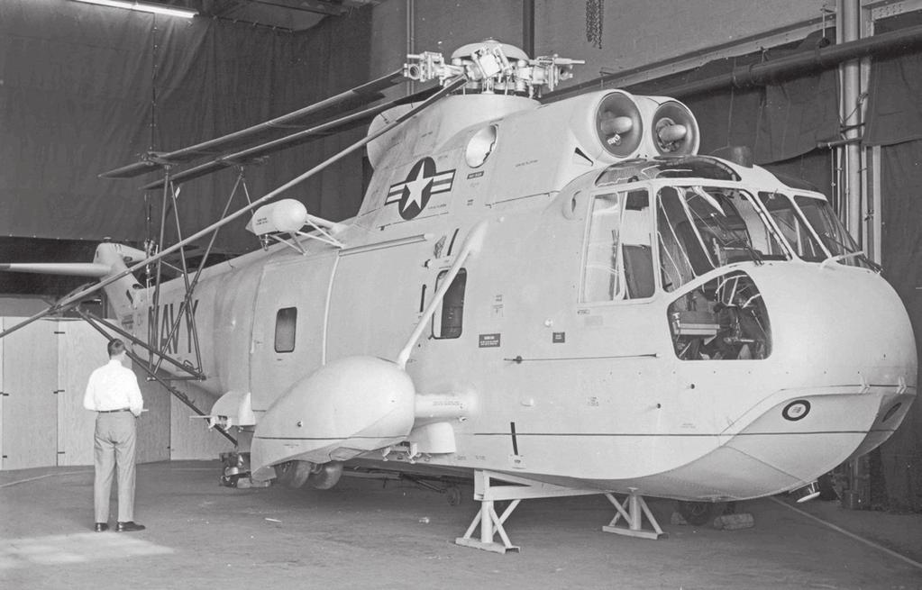 Sikorsky Archives News Sea Kings April 2018 3 Despite its size, the Seabat was still limited by its single, heavy reciprocating engine.