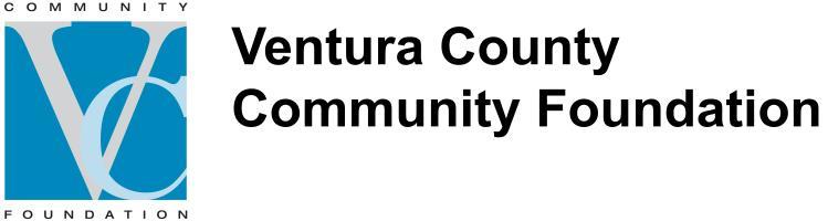 VENTURA COUNTY COMMUNITY FOUNDATION FISCAL SPONSOR S INFORMATION This form is for organizations that do not have an IRS 501(c)(3) tax-exempt status.