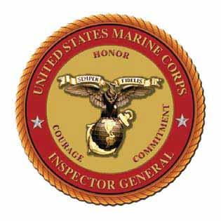 COMPLIANCE USMC Records Management is inspected by the Inspector General (IG): IG inspection teams use the Functional