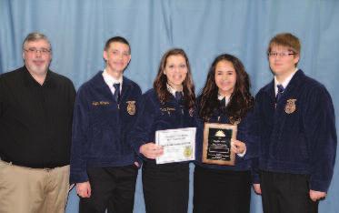 2nd Milbank 3rd Garretson Top Individual: Stefani Matthies, McCook Central G Nearly 2,000 members and guests attended the South Dakota FFA Convention held on the SDSU Campus in Brookings on April