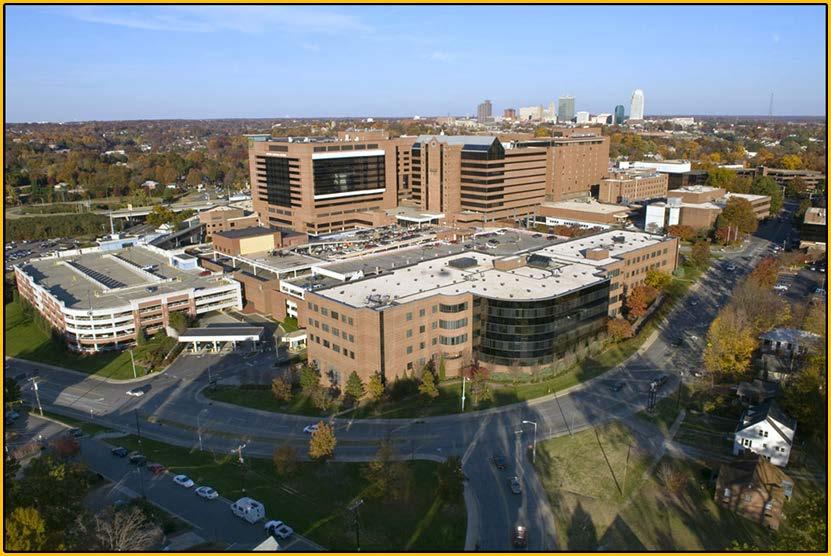 Wake Forest Baptist Medical Center 885-bed academic medical center >180 adult ICU beds