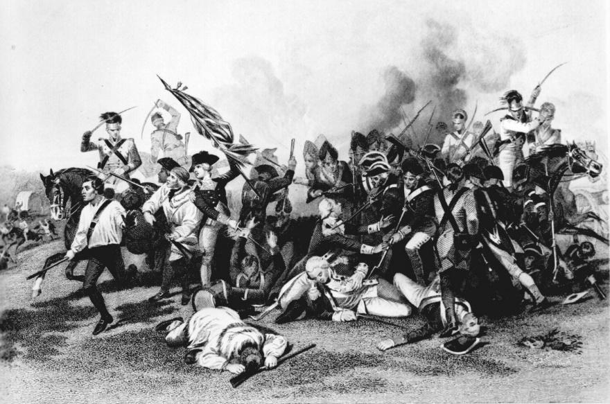 Battle of Camden Battle of Camden; Death of de Kalb.