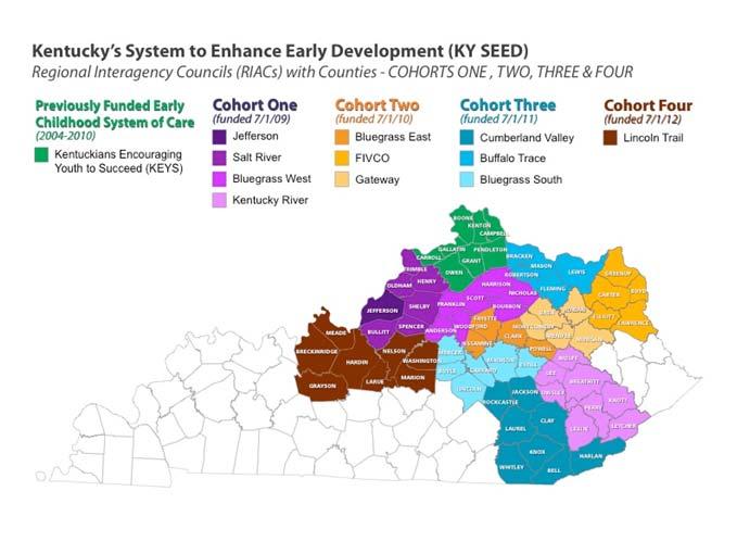 Education Behavioral Health Public Health Kentucky s Development Kentucky s Development 2004 2010 Kentuckians Encouraging Youth to Succeed Initiative (Northern Kentucky) Interagency