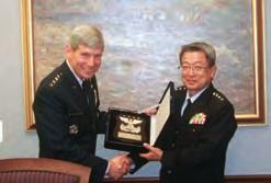 Therefore, the Ministry of Defense is proactively engaging in these efforts. General Ryoichi Oriki, then Chief of St
