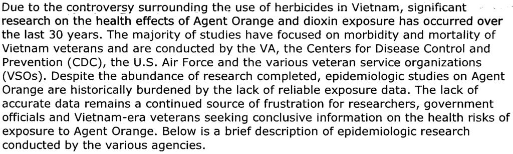 On September 21, 2006, Secretary Nicholson issued a memorandum directing the Board of Veterans Appeals (BVA) to withhold adjudicating all claims for service-connection based on exposure to herbicides