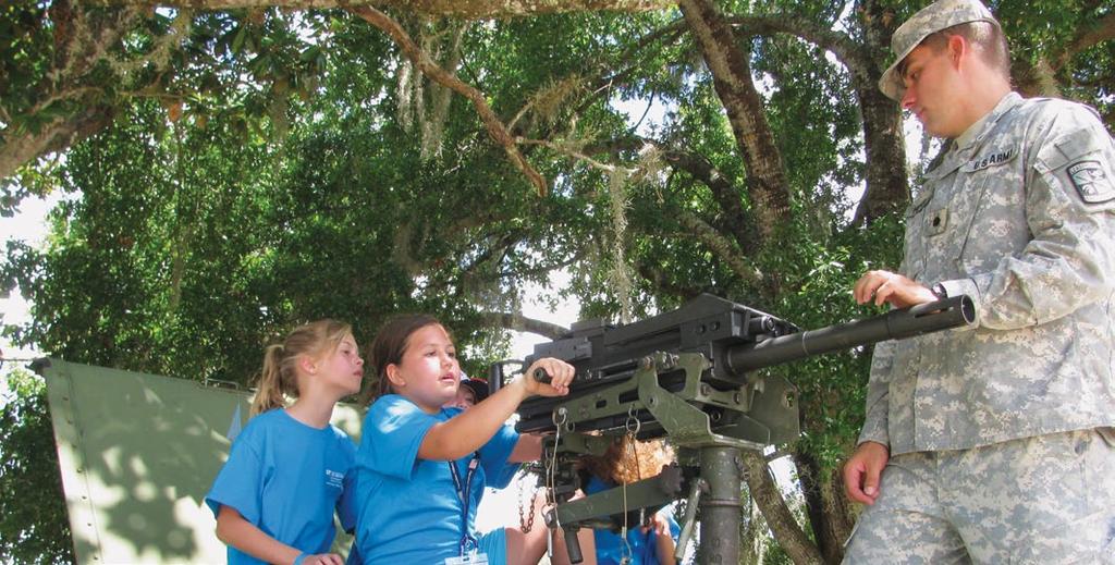A Valued Partner: florida s National Guard Since our beginning, the Florida National Guard has been supportive of our mission and an active partner in serving military youth.