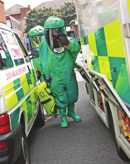 AMBULANCE S E RV I C E THE HAZARDOUS AREA RESPONSE TEAM (HART) CAPABILITY HART: Ambulance Staff Inside The Inner Cordon Hazardous Area Response Teams (HART) are comprised of specially recruited and