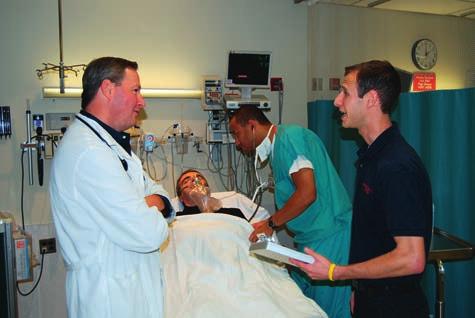 Figure 1-19 An EMT presents a patient history to the emergency physician, providing details gathered from the time of first contact, which can Jones play a major & Bartlett role in diagnosis