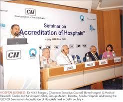 Certification : ISO SIX SIGMA Accreditation is public recognition by a national body on the achievement of a set of standards by a healthcare organization, Accreditations: NABH (QCI) NABL