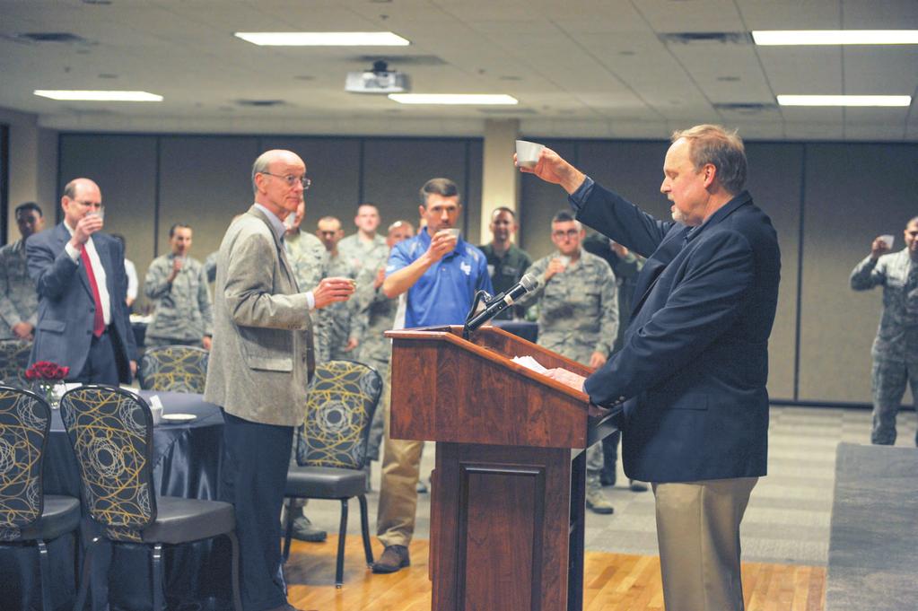 50 Years of Service Retired U.S. Army Chief Warrant Officer 2 John Heffernan retired on April 15 after 18 years as the director of the Little Rock Air Force Base Retiree Activities Office.