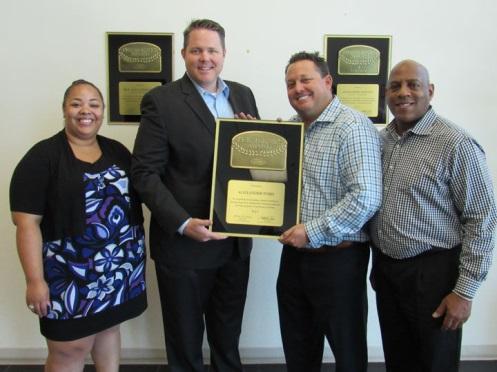 Receipt of the Ford Motor Company s Presidents Award means that Hancock s service and sales satisfaction is in the region s top 4 percent.
