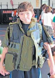 He was met by screams, as an unsuspecting group of kids bewilderedly dropped to the floor early Monday morning - just a normal day for Recruit Class 12 of the Hasbrouck Heights Junior Police Academy.