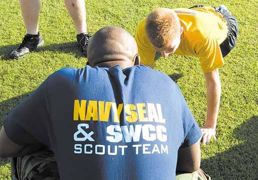 The Navy SEAL Fitness Challenge brings awareness about opportunities in the Naval Special Warfare community and promotes physical fitness as part of a healthy lifestyle.