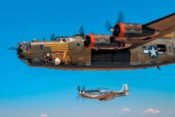 34 FCP Visions Spring 2018 Wings of Freedom tour lands April 9 at Phoenix Goodyear Airport Participating in the Collings Foundation s Wings of Freedom tour, B- 17 Flying Fortress Nine O Nine, B-24