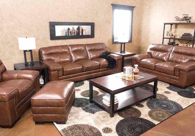 $ 698 THE Top-Grain Leather Sofa $ 798 (1C-401S)