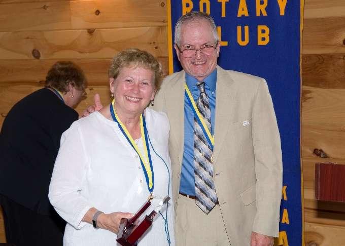 Page 8 Rotary Club of Tunkhannock DG Barbara Belon Installs Tunkhannock Rotary Officers and Directors for 2016-2017 The Rotary Club of Tunkhannock held its 2016 Officer Installation and Awards