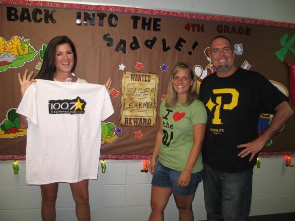 Mrs. Dressler Wins Radio Show Contest Washington Fourth Grade Teacher Laurie Dressler was selected as the winner of the STAR 100.7 Back-To-School Radio Contest.