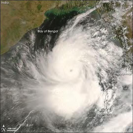 Cyclone Nargis 2/5/2008 3:00pm 3/5/2008 9:00am