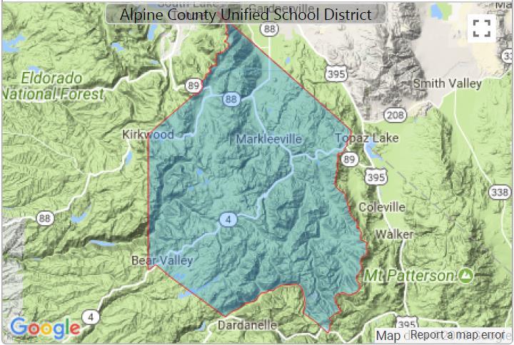 FIGURE 1 The District and County s program of quality education is currently delivered on two campuses, with a potential third school site to re-open for the 2018-19 school year.