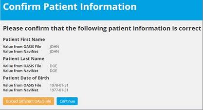 Q: What should the provider do if they notice that they uploaded the incorrect OASIS file for a patient?