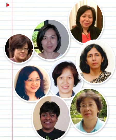 Selection Committee Top Row L-R: Kiang Chew Peng, Dr Ooi Sze Lay & Lim Lai Hong Middle Row