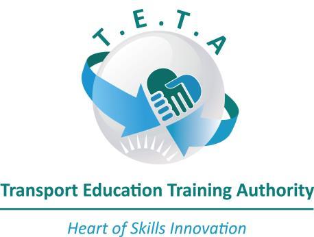 TETA APPLICATION FORM FULL-TIME BURSARIES INSTRUCTIONS REGARDING THIS BURSARY APPLICATION FORM: Closing date for the bursary applications is 30 July 2018 Use block letters to complete the application