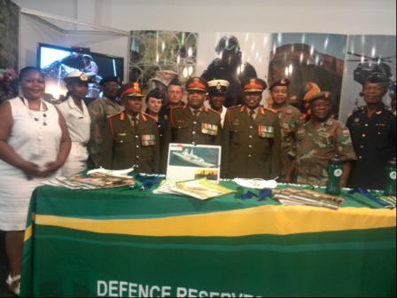 Lieutenant General Norman Yengeni, Chief Human Resources with his