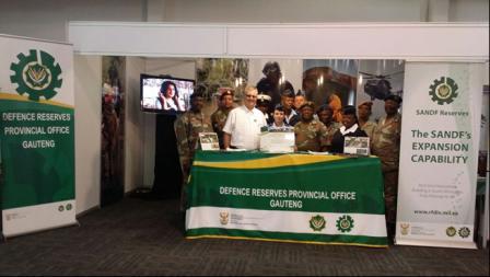 of Defence and Military Veterans, Mr Erk Maphatsoe and Lieutenant General Bongani Mbatha (Chief of Logistics), acting Chief SANDF.
