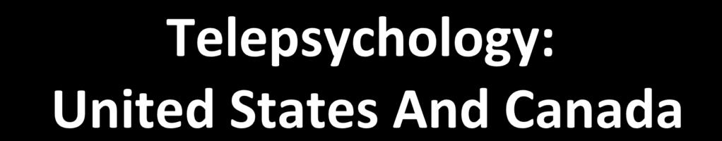 As you just read, the Association of State and Provincial Psychology Boards has been hard at work trying to