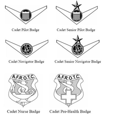 AFI36-2903_AFROTCSUP 15 MAY 2015 11 Camp or the Information Assurance Internship Program may wear the Cadet Master Cyber Badge.