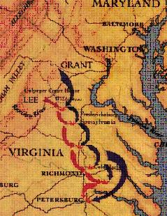 75. In 1864, Grant put his cavalry commander in charge of all Union forces in the Shenandoah Valley and he carried out a earth campaign there which was designed to ruin the farming economy in the