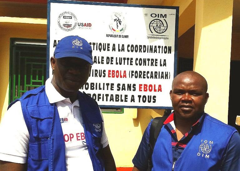 zero cases. Dr. Kaba of IOM Guinea and Dr.