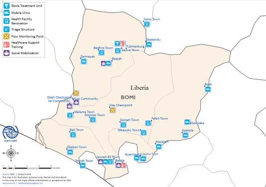 Response Programme Coordination Office, IOM HQs ebolaresponse@iom.