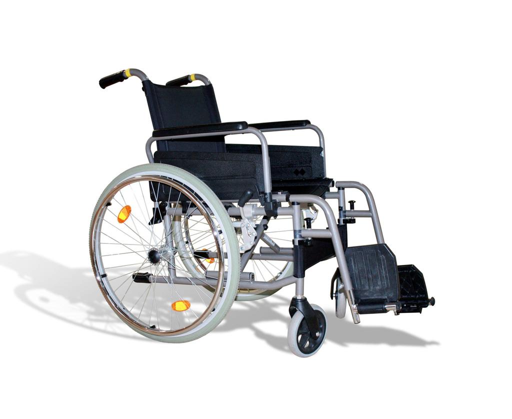 15.5 Wheelchairs Backrest; folds down backwards and collapses inwards. Armrest; these are removed by releasing the catch. They can then be pulled up and out.