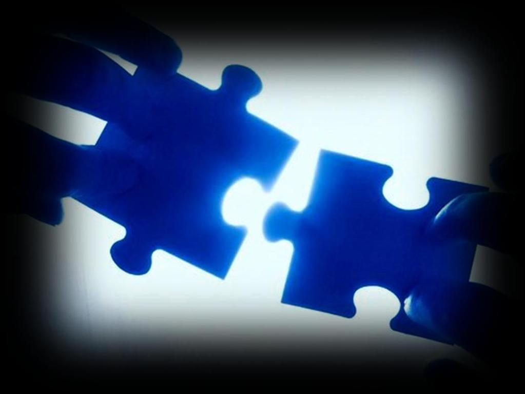 Every piece of information is like a piece of a puzzle.