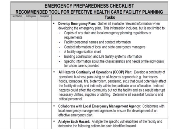 Emergency Preparedness Requirements for Medicare and Medicaid Participating Providers and Suppliers (CMS-3178-P) Rule proposes emergency preparedness requirements for Medicare and Medicaid