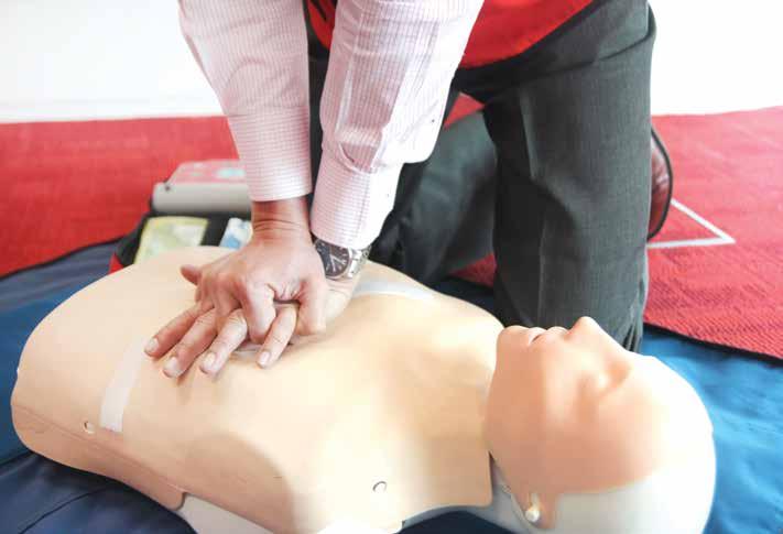 CPR + AED (Accredited by the National Resuscitation Council) BASIC CARDIAC LIFE SUPPORT (Accredited by the National Resuscitation Council) About 1,400 cases of cardiac arrest occur outside of the