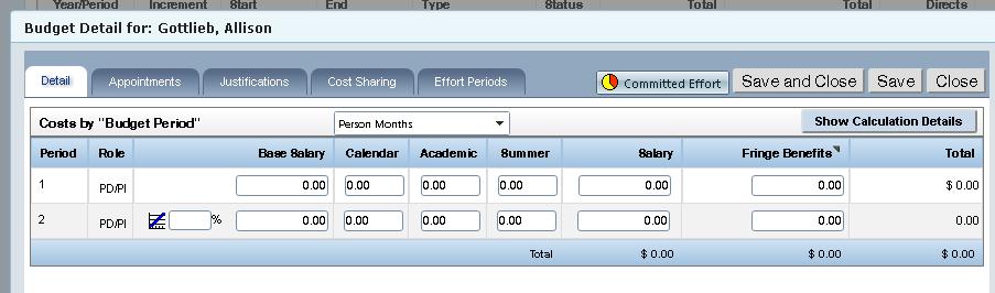 5. Select Mount Sinai s Fringe Benefit rate from the drop down arrow. 6.