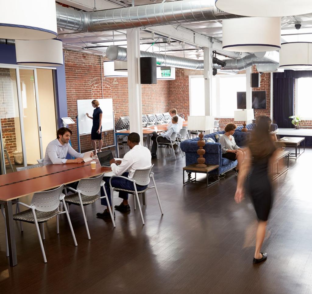 What is flexible workspace & how is the model evolving? AVERAGE AGE OF CENTERS SERVICED 8.