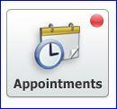 3. The Appointments page allows