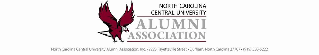 January 20, 2018 Dear NCCU Alums, The Mr. and Mrs. Alumni Contest for the Fiscal Year 2018-2019 has officially begun. This year Homecoming is scheduled for November 3, 2018.